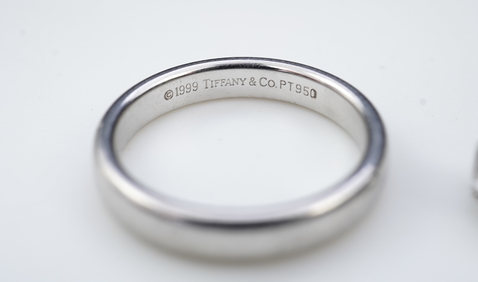 Tiffany & Co., a diamond engagement, eternity and wedding ring set